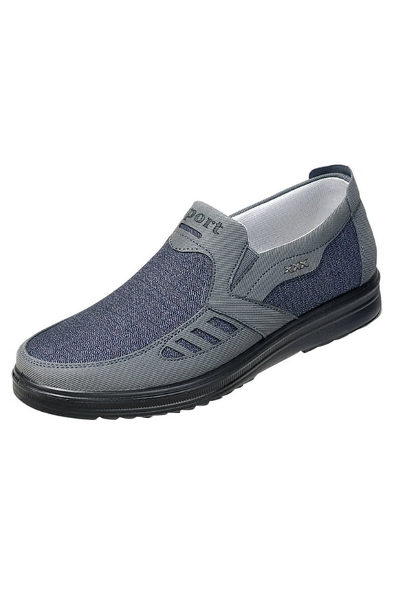 Loafers for Men Dress Shoes Vintage Extra Wide Width Business Casual Shoes Soft Sole Breathable Mens Casual Shoes, Orthopedic Mens Loafers