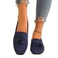 thumbnail image 1 of Loafers for Women Business Casual Shoes Comfortable Lightweight Loafers Slip On Work Flats Women Fashion Casual Versatile Tassel Flats Shoes, 1 of 9