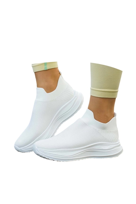 Loafers for Women Comfortable | Women's Walking Shoes Everyday Working | 2 Inch Rocker Bottom