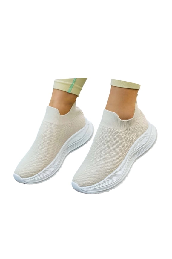 Loafers for Women Comfortable | Women's Walking Shoes Everyday Working | 2 Inch Rocker Bottom