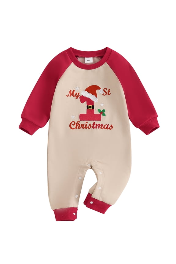 Baby Girls Boys Sweatshirts Rompers Christmas Clothes Fall Bodysuits
