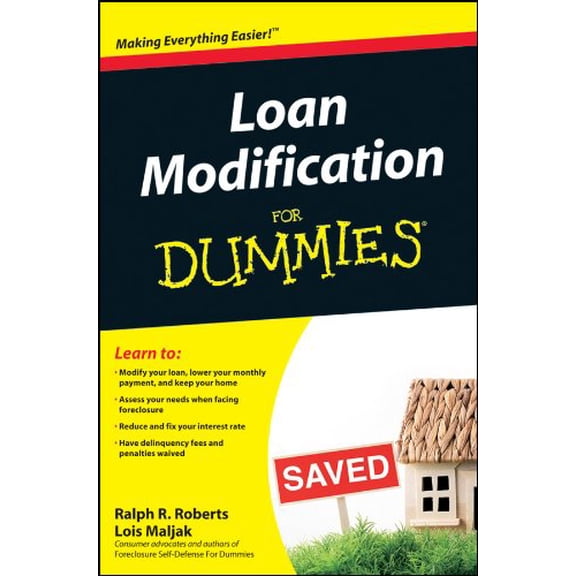 Pre-Owned Loan Modification for Dummies (Paperback) 0470501995 9780470501993