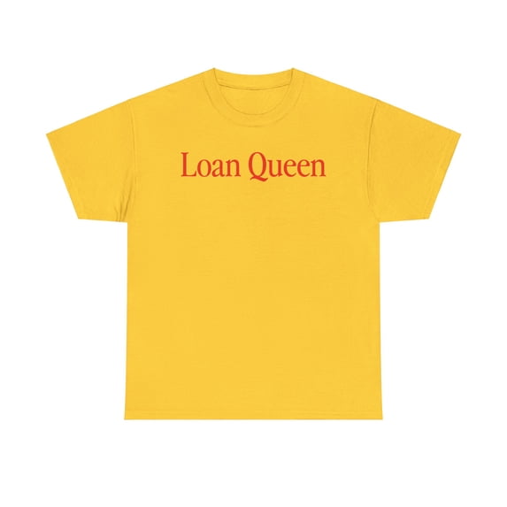 Loan Queen Loan Officer Shirt Gifts Tshirt Crew Neck Short Sleeve