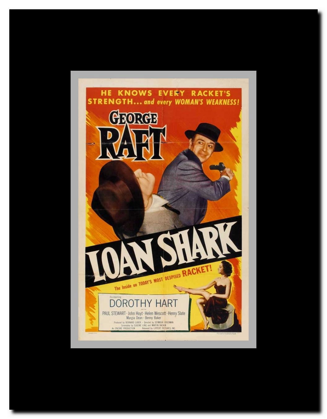 Loan Shark Framed Movie Poster