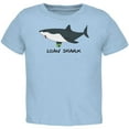 thumbnail image 1 of Loan Shark Great White Funny Pun Toddler T Shirt Light Blue Toddler Size 5/6, 1 of 1