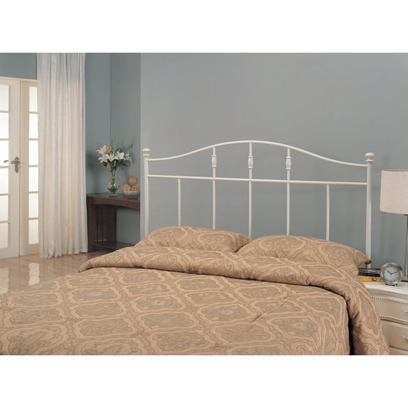 Loane Full/Queen Metal Arched Headboard White