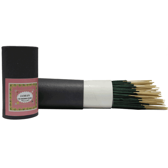 Loban Agarbatti 100 Incense Sticks Pack Beautiful Aroma & warm Fragrance of Loban