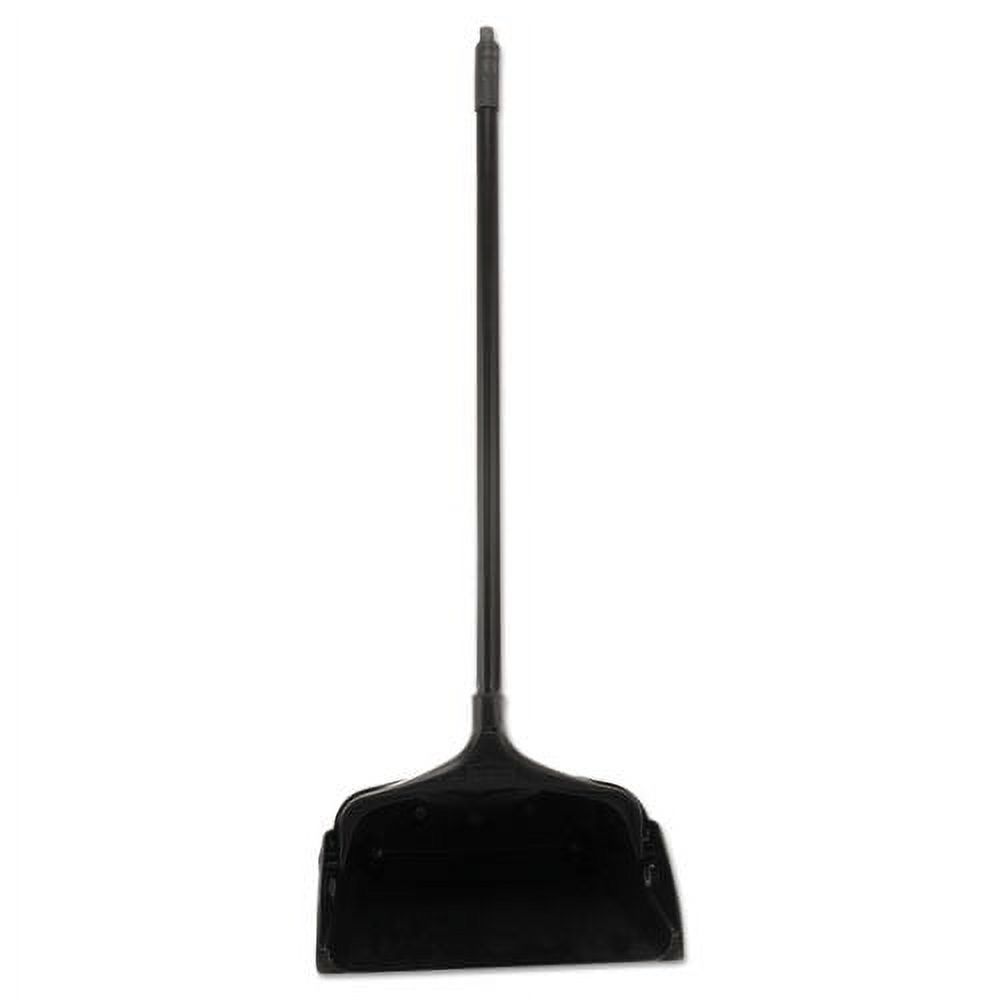 "Lobby Pro Upright Dustpan With Wheels, 12.5w X 37h, Polypropylene With