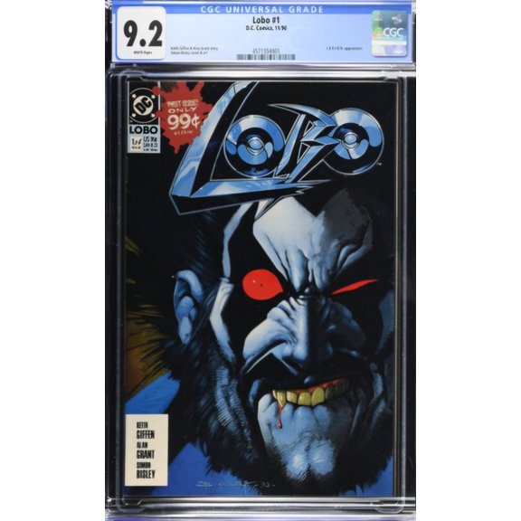 Lobo #1 - CGC 9.2 Comic Book