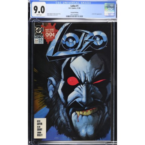 Lobo #1 - CGC 9 Comic Book