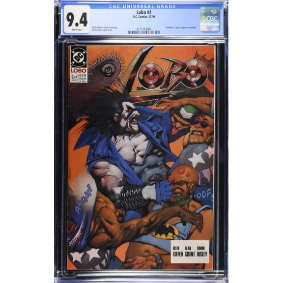 Lobo #2 - CGC 9.4 Comic Book