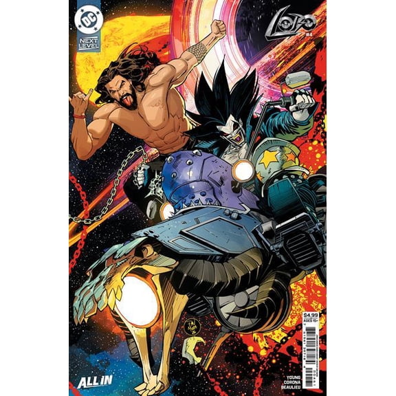 Lobo #4 Cvr F Dan Mora Jason Momoa Cameo Card Stock Var DC Comics Comic Book