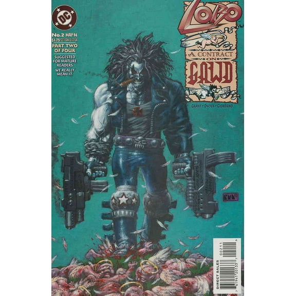 Lobo: A Contract on Gawd #2 VF ; DC Comic Book