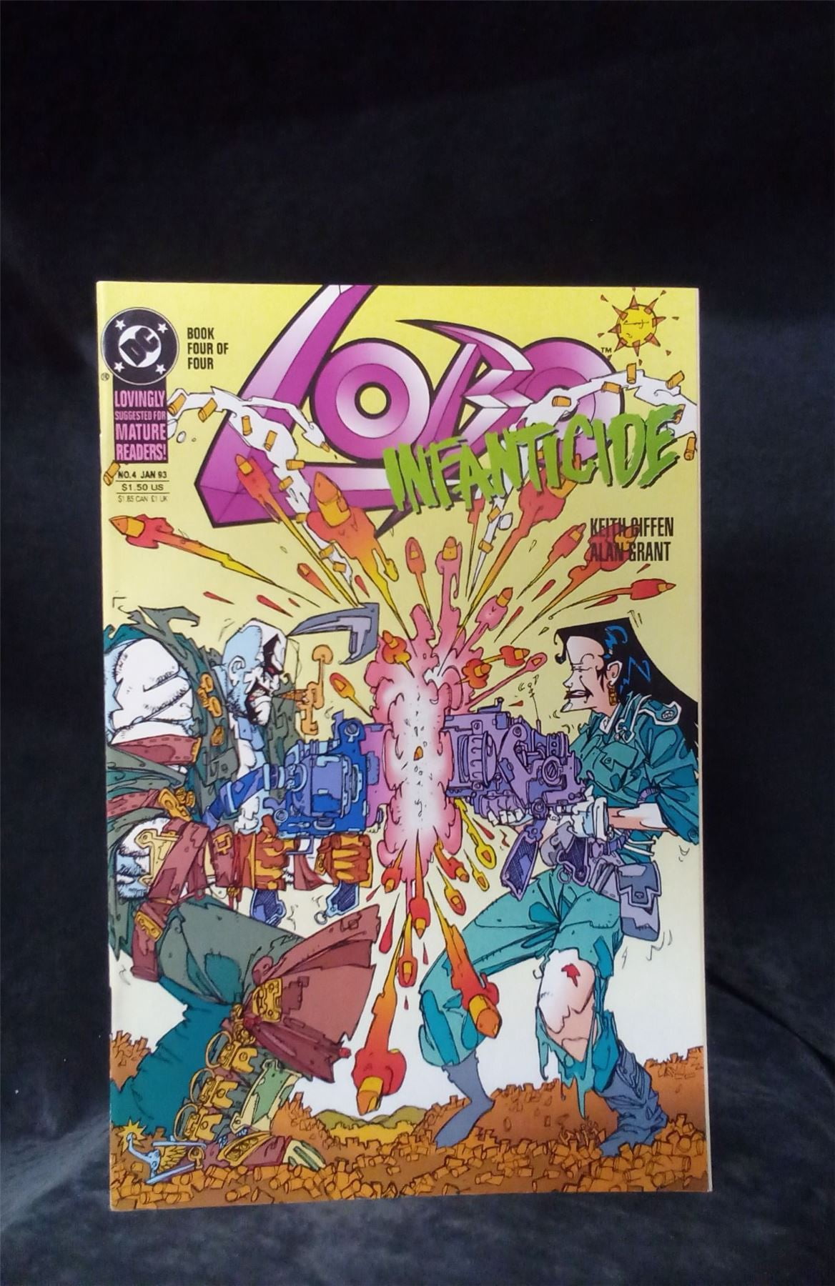 Inflanticide Pre-Owned Lobo: Infanticide #4 1993 DC Comics Comic Book - Walmart.com