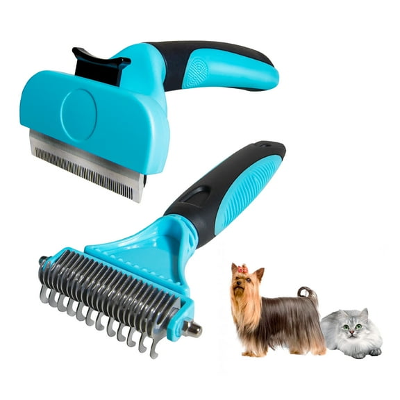 Lobo Jack Professional Pet Grooming Brushes Set - Professional Deshedding Tool for Dogs and Cats.
