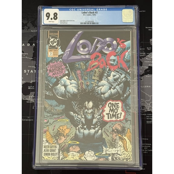 Lobo's Back #3 - CGC 9.8 Comic Book