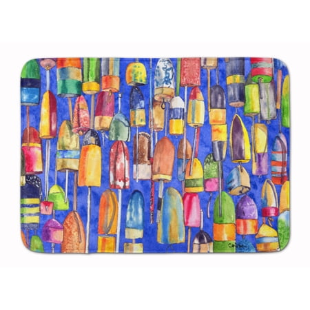 Lobster Bouys Machine Washable Memory Foam Mat