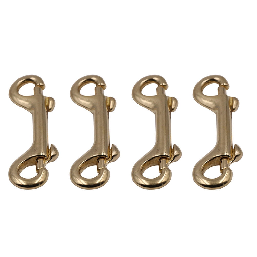Lobster Brass Clasp Clip Snap Hooks Clips Hook Double Swivel Strap