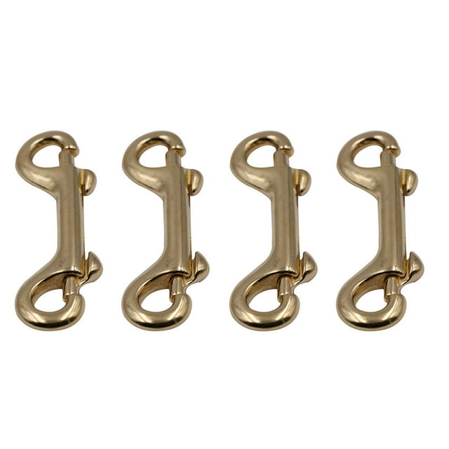 Lobster Brass Clasp Clip Snap Hooks Clips Hook Double Swivel Strap