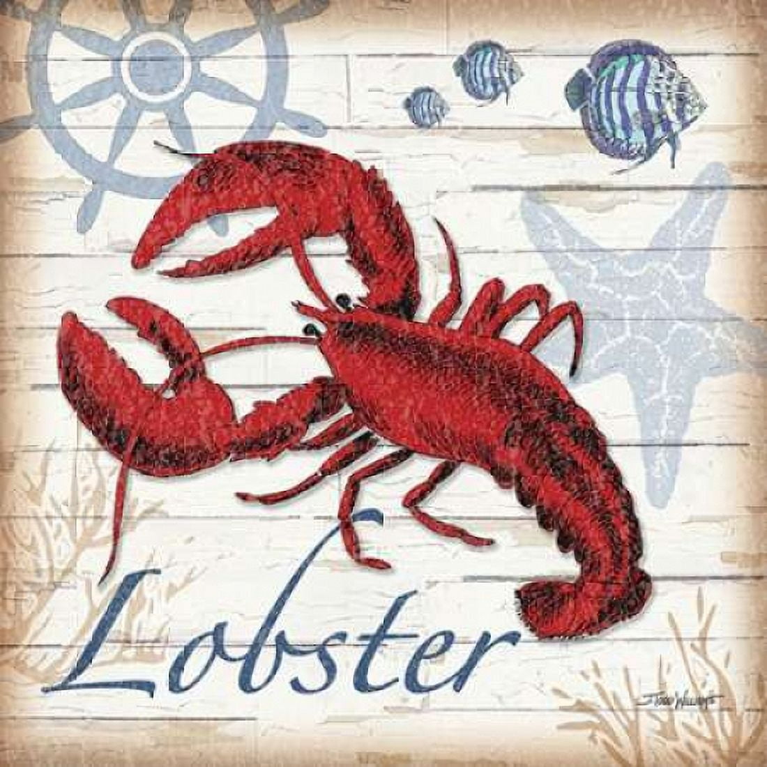 Lobster Canvas Art - Todd Williams (24 x 24)