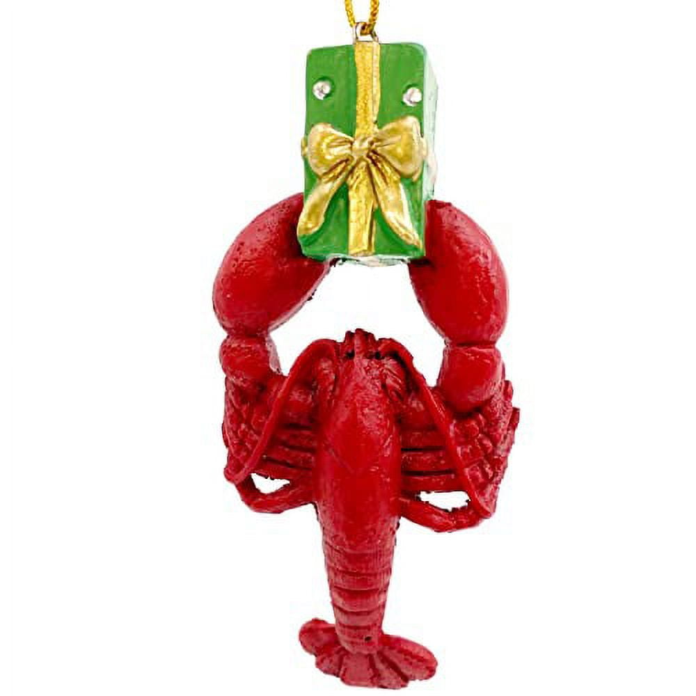Lobster Christmas Tree Ornament Beach Coastal Nautical Theme
