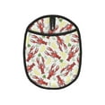 thumbnail image 1 of Lobster Cilantro Lemon Pot Holders for Kitchen - Heat Resistant Oven Mitts Hot Pads with Pocket, Non Slip Silicone Pot Holders, Cute Hanging Loop Potholders for Kitchen Baking, 1 of 5