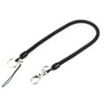 thumbnail image 1 of Lobster Clasp Keys Hanging Holder  Coil Keychain Keyring Black, 1 of 3