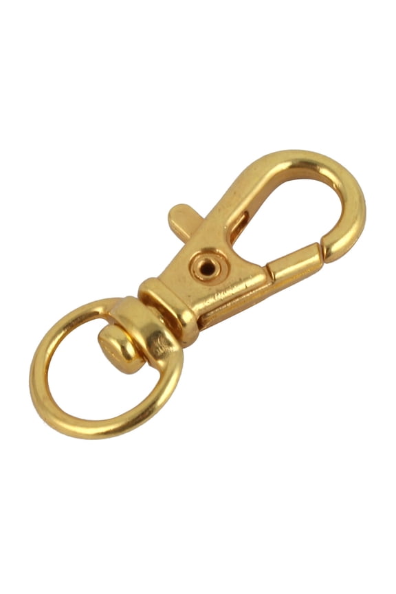 Lobster Clasp Snap Hook Swivel Lanyard Claw Trigger Buckle Hook Gold Tone Bag Purse