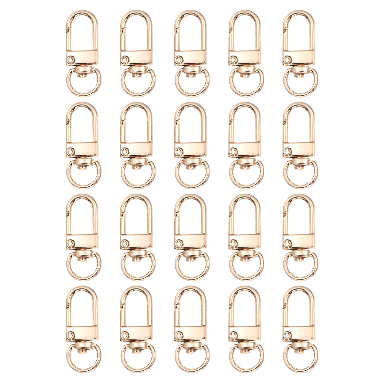 Lobster Claw Clasps, 20Pcs 33mm - Metal Swivel Clasps Snap Hook