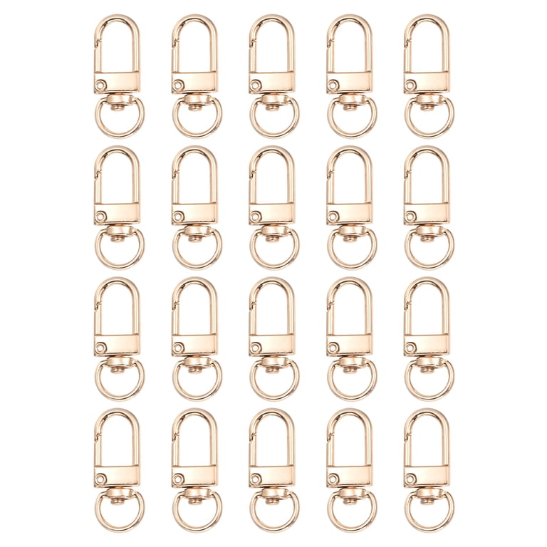 Lobster Claw Clasps, 20Pcs 33mm - Metal Swivel Clasps Snap Hook