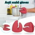 thumbnail image 1 of Lobster Claw Heat-Insulating Kitchen Tongs | Silicone Oven Mitts Grip | Anti-Scalding Non-Slip Gloves for Hot Dishes | Oil & Heat Resistant | Easy Clean | Set of 2, 1 of 9