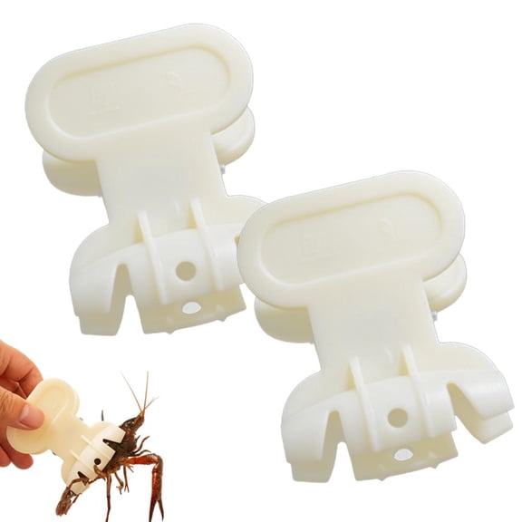 Lobster Cleaning Clamp, Seafood Cleaning Tool with Brush for Shellfish, Non Slip Grip for Crab Shrimp