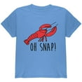 thumbnail image 1 of Lobster Crustacean Oh Snap Youth T Shirt Carolina Blue YLG, 1 of 1
