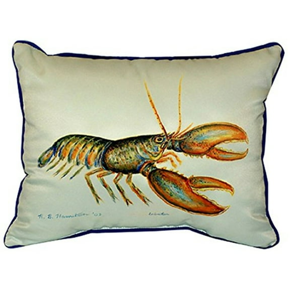 Lobster Extra Large Zippered Pillow 20x24