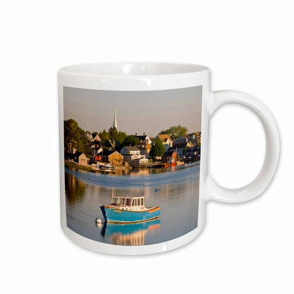 3drose, Lobster Fishing Boat, Piscataqua River, Nh - Us30 Jmo0936 - Jerry and Marcy Monkman, 15oz Mug