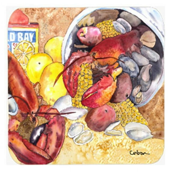 Lobster Foam Coasters, Set Of 4