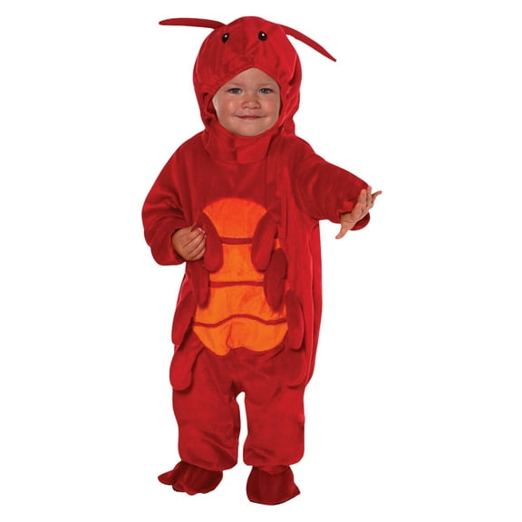 Lobster Happy Hoodie 3-4T