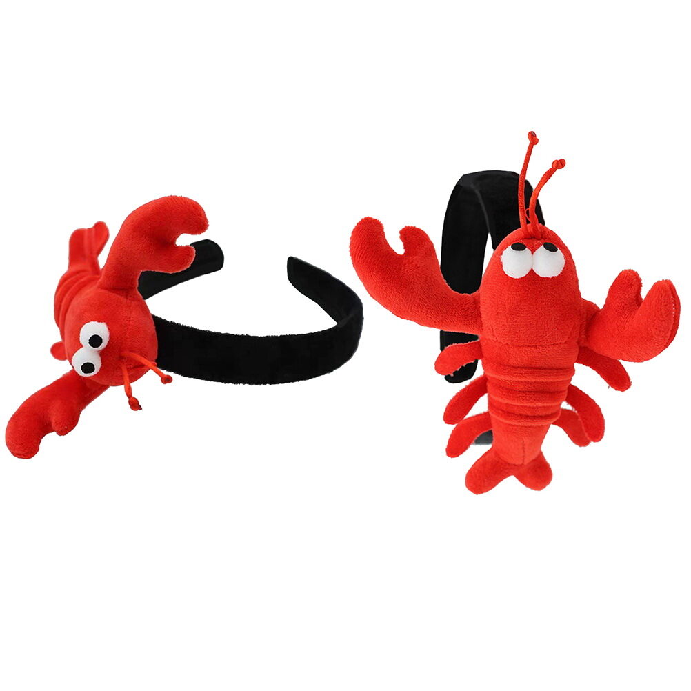 Lobster Headband Tiara Hair Ribbons Ties for Women Womens Headbands