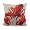 thumbnail image 1 of Lobster Home Decorative Throw Cover Case Square Standard Cases for Women Mens Girls Boy Sofa Bedroom Livingroom, 1 of 5