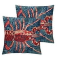 thumbnail image 1 of Lobster Hook, Throw Pillow,, 1 of 7