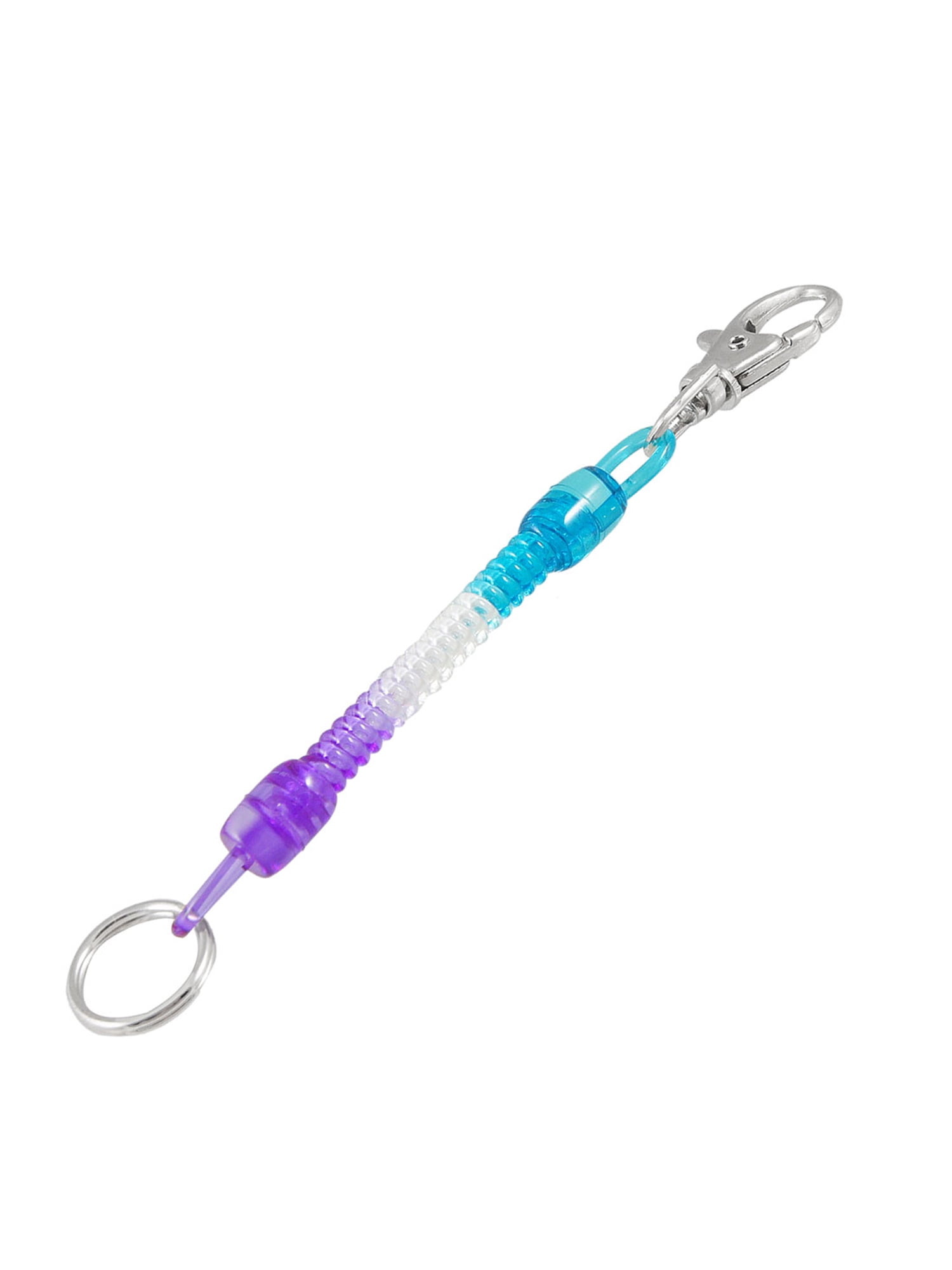 Key Hook Rope Lobster Hook Tri Color Coil Design Keyring Keychain Keychain Strap Rope ...