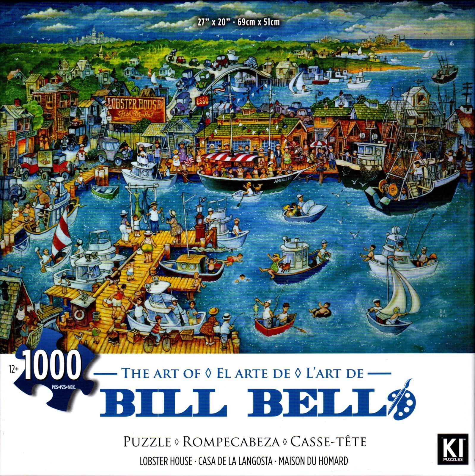 Lobster House By Bill Bell 1000 Piece Puzzle