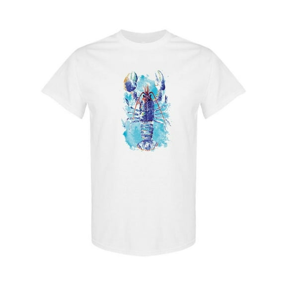 Lobster In Water T-Shirt Men -SPIdeals Designs, Male 3X-Large
