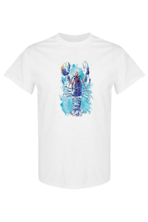 Lobster In Water T-Shirt Men -SPIdeals Designs, Male x-Large