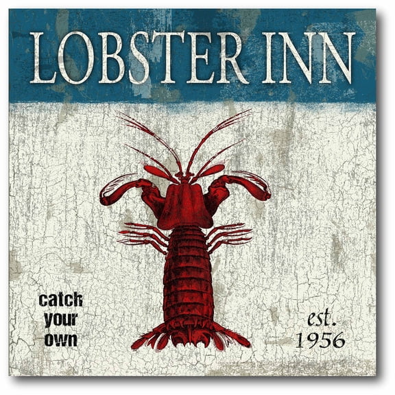Lobster Inn Gallery-Wrapped Canvas Wall Art, 16x16