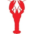 thumbnail image 1 of Lobster Lobsters Sea Animals Water Animal Cartoon Wall Sticker Art Decal for Girls Boys Room Bedroom Nursery Kindergarten House Fun Home Decor Stickers Wall Art Vinyl Decoration Size (40x35 inch), 1 of 3