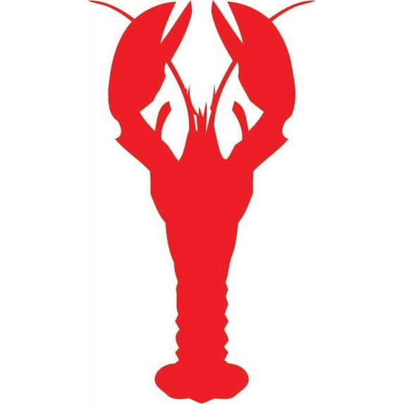 Lobster Lobsters Sea Animals Water Animal Cartoon Wall Sticker Art Decal for Girls Boys Room Bedroom Nursery Kindergarten House Fun Home Decor Stickers Wall Art Vinyl Decoration Size (40x35 inch)