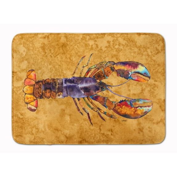 Lobster Machine Washable Memory Foam Mat