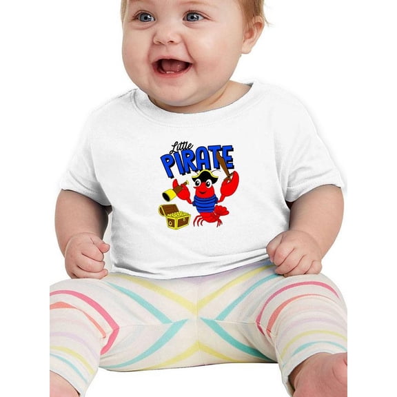 Lobster Pirate Treasure Chest T-Shirt Infant -Image by Shutterstock,  6 Months