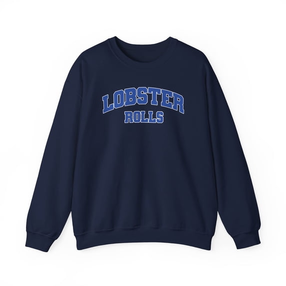 Lobster Roll Sweatshirt Gifts Crew Neck Shirt Long Sleeve Unisex